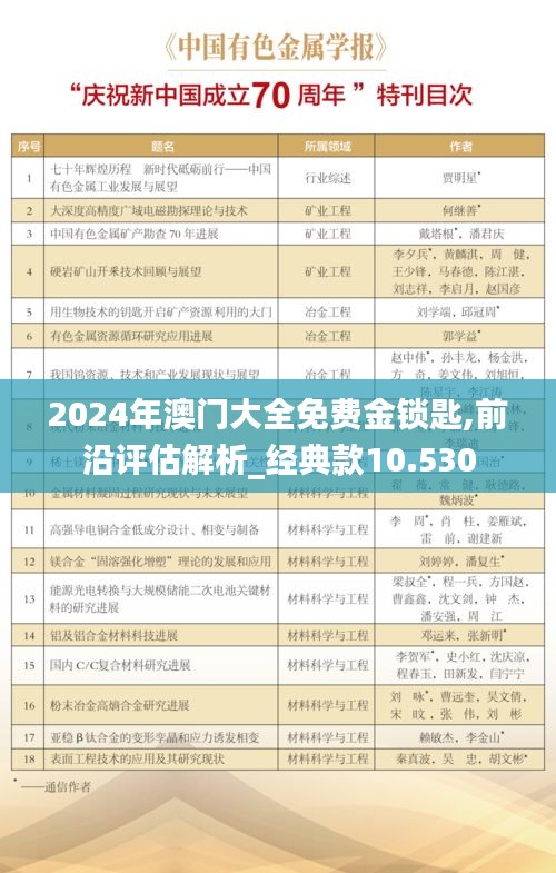 2025年澳门大全免费金锁匙，未来之门敞开，澳门未来之门敞开，2025年大全免费金锁匙揭秘